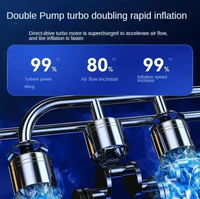 Universal Car Accessories 12V 120W ABS Air Compressor Tire Inflator Car Tyre Pump Inflator Portable