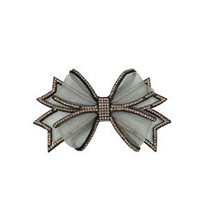 Детская обувь ручной работы со стразами и бантом, аксессуары для обуви, женская обувь с цветами, декоративные аксессуары - Product Image 2