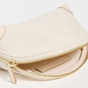 Bolsa de Maquillaje de Viaje Ecológica, Reutilizable, Personalizada, de Lona, con Esquinas Curvas Naturales, Cierre de Cuero Sintético, Impermeable y Plegable - Product Image 2