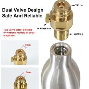 60l Co2 Mini Co2 Cylinder Co2 Siphon Cylinder Soda And Sparkling Water Makers