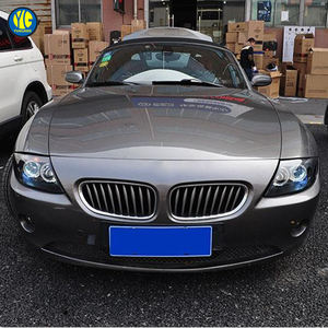 YU GUANG per BMW <span class=keywords><strong>Z4</strong></span> serie <span class=keywords><strong>E85</strong></span> obiettivo frontale 2003-2009 ricambi Auto <span class=keywords><strong>E85</strong></span> aggiornamento luci anteriori fari DRL proiettori LED faro - Product Image 4