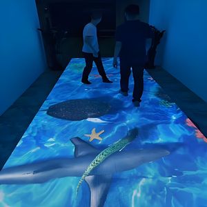 Nhà Máy 30x30cm hoạt động LED Dance Floor tương tác trò chơi màn hình hiển thị IP65 đánh giá LED hiển thị tiêu đề LED hiển thị danh mục sản phẩm - Product Image 3