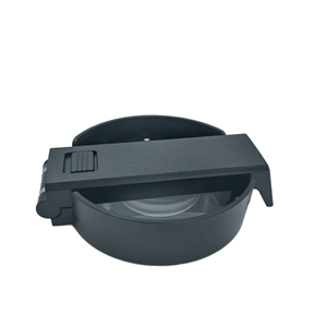 Xách tay 2X lớn & 5x nhỏ Led Magnifier 12-led ánh sáng ngoài trời đọc sách jewelers Loupe du lịch giải trí với PMMA chất liệu - Product Image 6