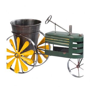 Antique indoor floor Metal bicycle Plant pot Stand Outdoor Flower pot holder for garden - Product Image 2