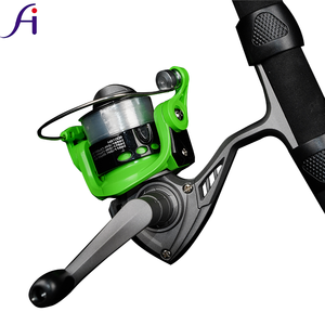<span class=keywords><strong>Canne</strong></span> à pêche sur glace et moulinet combinés, <span class=keywords><strong>canne</strong></span> à pêche courte et portable avec poignée en EVA pour la pêche sur glace en hiver, sports de plein air - Product Image 3