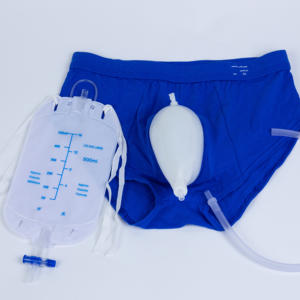 ถุงเก็บปัสสาวะซิลิโคนแบบใช้แล้วทิ้งขนาด1000มล./2000มล. แผ่นรองขาแบบใช้ครั้งเดียวพร้อมตำแหน่งยืนเพื่อความสะดวกในการใช้งาน - Product Image 5