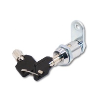 Serrure à came de sécurité poignée de porte avec clé PC acier alliage de Zinc aluminium loquet tubulaire broche Code cylindre cylindre de loquet d'entrée