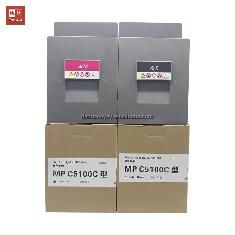 TENGNENG MPC5100 toner warna kompatibel untuk Ricoh MP C5100S C5200S MP C5100 C5200 C5210 Toner Cartridge IJ