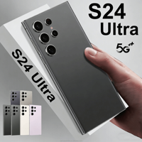 Vente en gros S24Ultra HD 5G LTE CDMA Octa Core 90Hz 108MP Caméra 16GB+1TB Anglais Français Espagnol Multilingue Android 13 Double SIM
