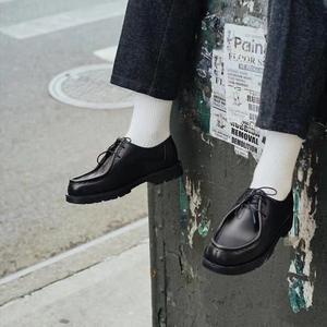 Zapatos Derby de Vestir Casuales de Gamuza Retro Personalizados, de Cuero Genuino, con Plataforma Alta, para Hombre, Primavera - Product Image 5