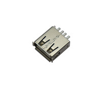 Conector USB 2,0 hembra de 4 pines de fábrica de alta calidad