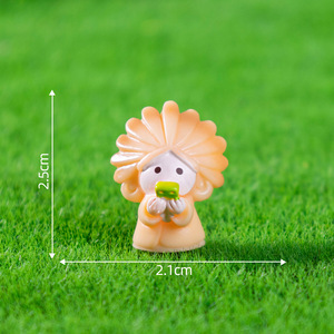 Thu nhỏ cổ tích vườn Mini nhựa nhà tiểu lùn bức tượng đồ trang trí cho Diy Bonsai mọng nước trồng hồ cạn chậu hoa - Product Image 6