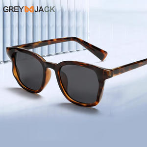 แว่นกันแดดเกรย์แจ็ค Kg2553 ลายเสือดาว กรอบโลหะ เลนส์ Tac Uv400 ป้องกันแสงแดดสำหรับทุกเพศ - Product Image 5