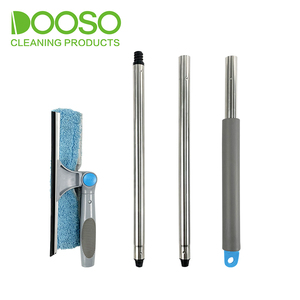 DOOSO Nettoyeur <span class=keywords><strong>de</strong></span> <span class=keywords><strong>vitres</strong></span> professionnel en caoutchouc, raclette double face 2 en 1 extensible - Product Image 6