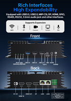 Boîtier de calcul IA Edge EDGE RK3588 DDR4, 6 TOPS, interface riche, prend en charge Android 12 et Ubuntu Linux OS, largement utilisé dans les parcs intelligents