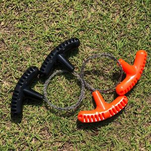 Scie à chaîne manuelle en acier, outils de survie d'urgence portables, kits de fils d'acier, équipements de randonnée, équipements de camping en plein air - Product Image 4