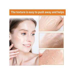 Barubt Orange Whitening Exfoliating Gel 50g Exfoliante suave para iluminar el rostro para todo tipo de piel - Product Image 6