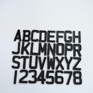 <span class=keywords><strong>Plaque</strong></span> de nom de bureau personnalisée en résine 3D, lettres et chiffres en gel, <span class=keywords><strong>plaque</strong></span> de nom de voiture en acrylique 4D, lettres de <span class=keywords><strong>plaque</strong></span> <span class=keywords><strong>d</strong></span>'<span class=keywords><strong>immatriculation</strong></span> britannique de 5 mm - Product Image 3