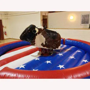 Qualite Commerciale Raging Bull Ride Mechanical Rodeo Bull Mechanical Bull para fiestas - Product Image 1