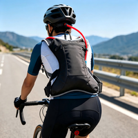 Sac à dos d'hydratation en nylon respirant, sac à eau pliable imperméable personnalisé pour la course à pied, le vélo, l'escalade, l'entraînement en trail