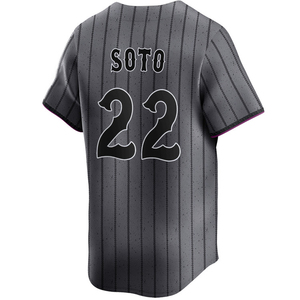 Camiseta de Béisbol 2026 de Francisco Lindor para Hombre, Cosida, con los Nombres de Francisco Álvarez, Darryl Strawberry y Juan <span class=keywords><strong>Soto</strong></span>, Tallas S-3XL, Envío Rápido - Product Image 5