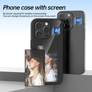 Ai เคสโทรศัพท์สมาร์ท E-Ink, เคสโทรศัพท์อุปกรณ์เสริมสำหรับ <span class=keywords><strong>iPhone</strong></span> 13 <span class=keywords><strong>14</strong></span> 15 <span class=keywords><strong>PRO</strong></span> MAX DIY - Product Image 3