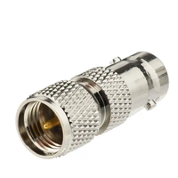 Usine directement matériel en laiton Mini UHF mâle à BNC femelle Jack connecteur RF convertisseur Coaxial antenne RF coaxial adaptateur Coaxial