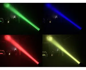 15W RGBW Pinspot <span class=keywords><strong>LED</strong></span> <span class=keywords><strong>Effet</strong></span> d'éclairage de scène DMX512 Contrôle pour DJ Disco Party & Theme Park E27 <span class=keywords><strong>Ampoule</strong></span> Base Spot - Product Image 5