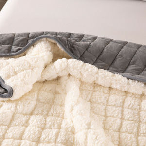 <span class=keywords><strong>Couverture</strong></span> Lestée King Size en Sherpa avec Housse en Polaire Sherpa, Vente Chaude - Product Image 2