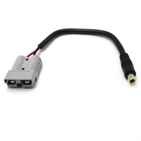 Câble d'alimentation haute intensité pour batterie, prise DC 8mm DC7909 5521 35135 5525, fil de cuivre PVC 16AWG pour alimentation de batterie de véhicule