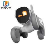CBYD Robot chien IA de haute qualité, jouet éducatif intelligent, robot interactif vocal avec écran OLED, Android 14, vidéo 1080p pour enfants