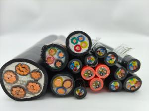 0.6/1kv 4x240 + 1x120mm2 Nyy Multi 4 + 1 noyaux Cu PVC isolé PVC cuivre VV câble d'alimentation Eescable - Product Image 3