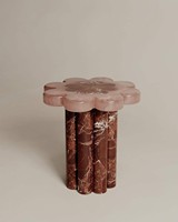 Table basse moderne en marbre, table d'appoint contemporaine pour salon, meuble décoratif