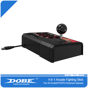 DOBE-Joystick USB de Arcade Fight Stick para Nintendo Switch, PS3, PC, teléfono inteligente Android, accesorio de juego para tableta - Product Image 5