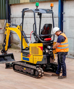 Miniexcavadora de orugas Brand Zero Tail Swing 9017fzts con motor de 11.8kw para trabajos en espacios reducidos - Product Image 2