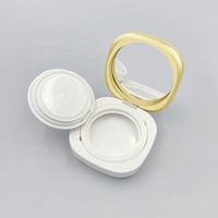 Offre Spéciale carré en plastique coussin d'air cas cosmétique vide bb coussin vide maquillage compact poudre boîte emballage cas