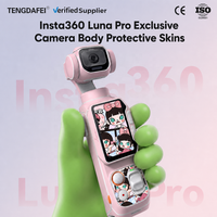 Autocollant de protection pour caméra Insta360 Luna Pro, vinyle 3M, enveloppe intégrale, imperméable, résistant aux rayures, ensemble de protection