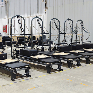 Máquinas de <span class=keywords><strong>Pilates</strong></span> de Aleación de Aluminio con Torre, Reformadores de <span class=keywords><strong>Pilates</strong></span> para Ejercicios en Interiores, <span class=keywords><strong>Precio</strong></span> de Fábrica - Product Image 1