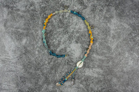Tessuto colorato macramè involucro per capelli Hippie Festival bohémien Hair Dreadlock extension Charm piume Chic catene per capelli nappa