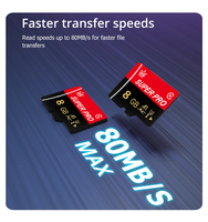 Tarjeta de Memoria de Alta Velocidad, Tarjeta TF C10 U1 U3 de 8GB 16GB 32GB 64GB 128GB, Lector de Tarjetas Incluido