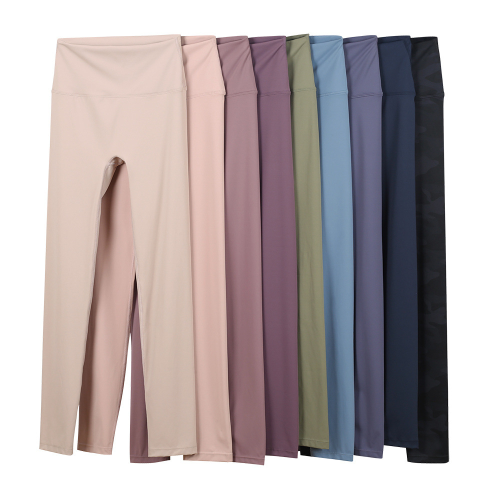 Plus Size High Waist Yoga Pants Women Butt Lifting Nude Feel Seamless Leggings Slimming Fitness Pilates Tights