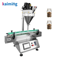 Machine de remplissage automatique de poudre de comptoir avec intégration de ligne de production automatique pour distributeur de remplissage à vis sans fin pour café et épices