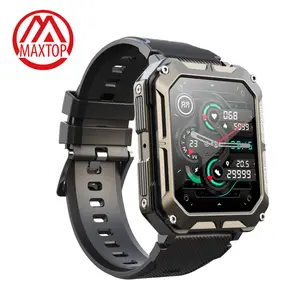 Maxtop New Luxury Damen Smart Armband Round Screen Dünner Körper Edelstahl Armbänder Female Cycle Smart Watch Für Frau