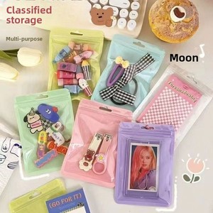 Plastique chaud personnalisé 3 pouces Corée 20/50/Pack Ins Idol Kpop Star Photo Emballage Holder Oversleeve Sac de rangement de protection - Product Image 2