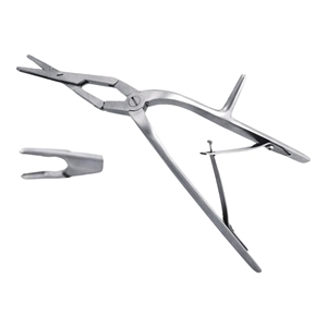 เครื่องมือแพทย์หู คอ จมูก  คีมจับเนื้อเยื่อแบบถอดได้ ทำจากสแตนเลส ใช้สำหรับผ่าตัดทางจมูก  แบบหมุนได้ ใช้แรงมือ - Product Image 5