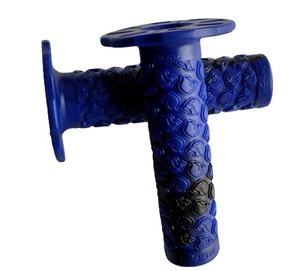 อุปกรณ์เสริมรถมอเตอร์ครอส KB ปลอกแฮนด์ซิลิโคนนุ่มพิเศษ-แบบเรซ ทันเบิร์นบัคเคิลและแบบดัดแปลง ขนาด 22/23 มม. - Product Image 5