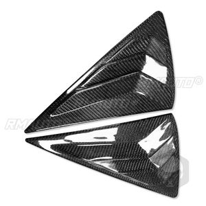 Cubierta de Ventana Trasera de Fibra de Carbono para Automóvil, Compatible con Mazda Artez Axela CX-4, Moldura de Ventilación Lateral - Product Image 4