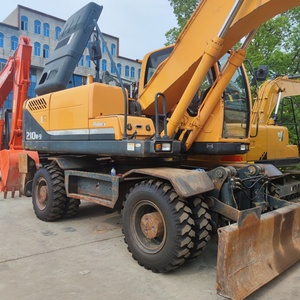 รถขุดฮุนได 210W-9T มือสอง น้ำหนัก 21 ตัน รถขุดไฮดรอลิกแบบล้อ ผลิตในเกาหลีใต้ - Product Image 2