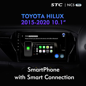 Hikity — autoradio <span class=keywords><strong>Android</strong></span>, lecteur multimédia, stéréo, 2 Din, pour voiture <span class=keywords><strong>TOYOTA</strong></span> HILUX (2015, <span class=keywords><strong>2020</strong></span>, 10.1) - Product Image 4