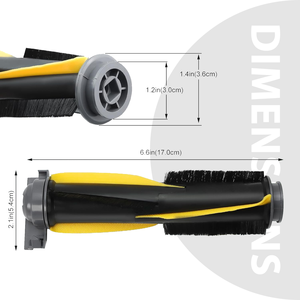 Brosse auto-nettoyante de remplacement compatible avec l'aspirateur <span class=keywords><strong>robot</strong></span> Sharks <span class=keywords><strong>IQ</strong></span> R101AE(RV1001AE) R101(RV1001) 103KY1000 - Product Image 2
